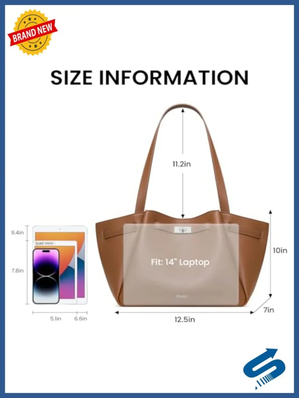 Large PU Leather Hobo Tote Bag with RFID Blocking for Women, Commuting Work